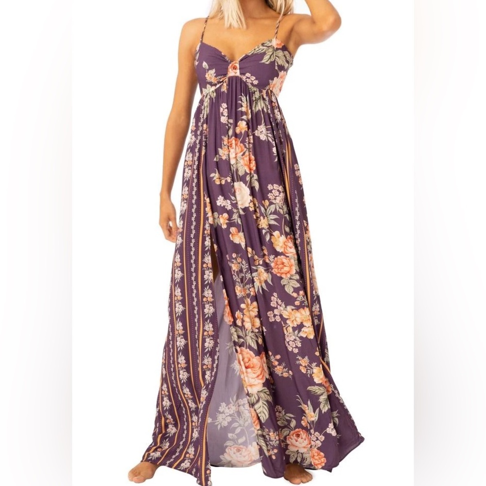NWT Maaji Vintage Flower Della Long Dress Size Small